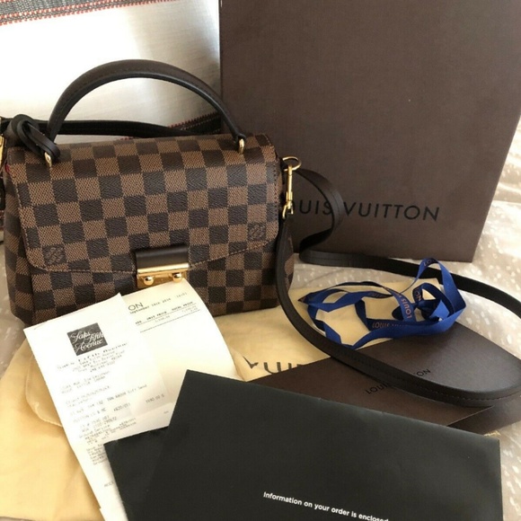 Louis Vuitton Handbags - LOUIS VUITTON DAMIER EBENE Croisette